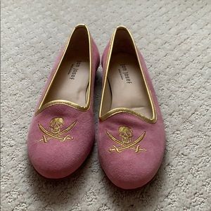 Jon Josef Velvet Skull Loafers